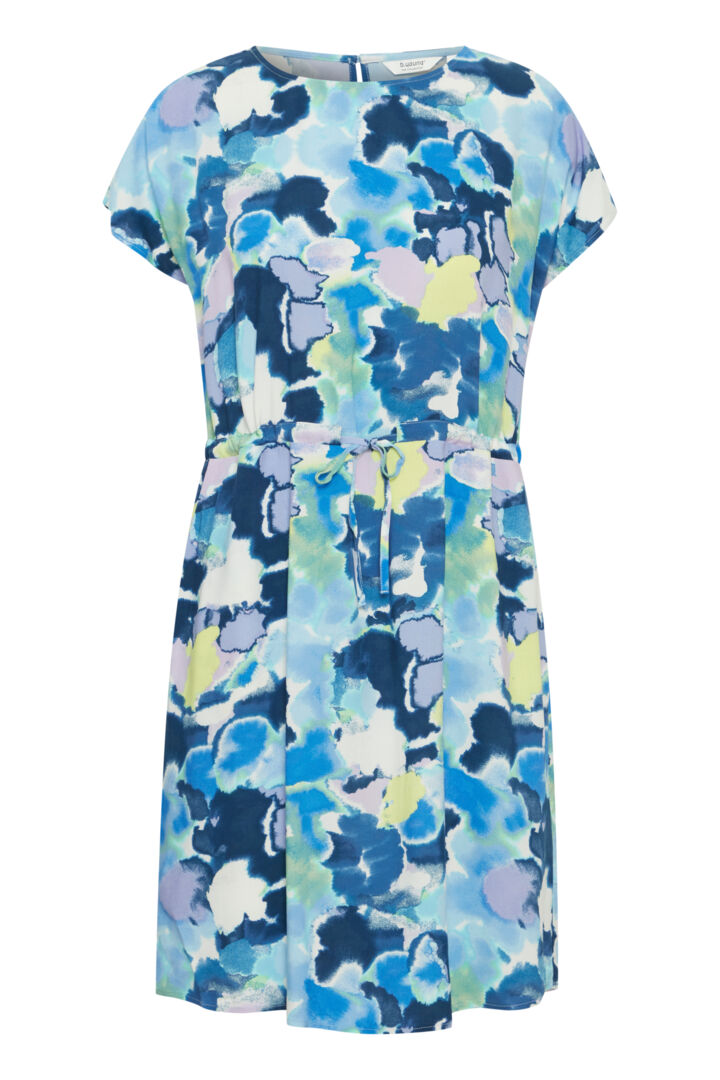 Byoung Blue Watercolour Dress
