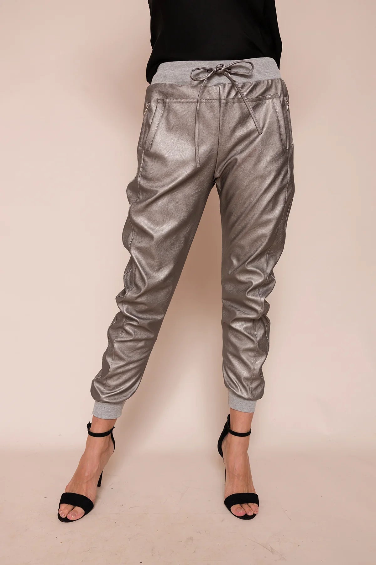 Suzy D Pewter Ultimate Joggers DC Boutique