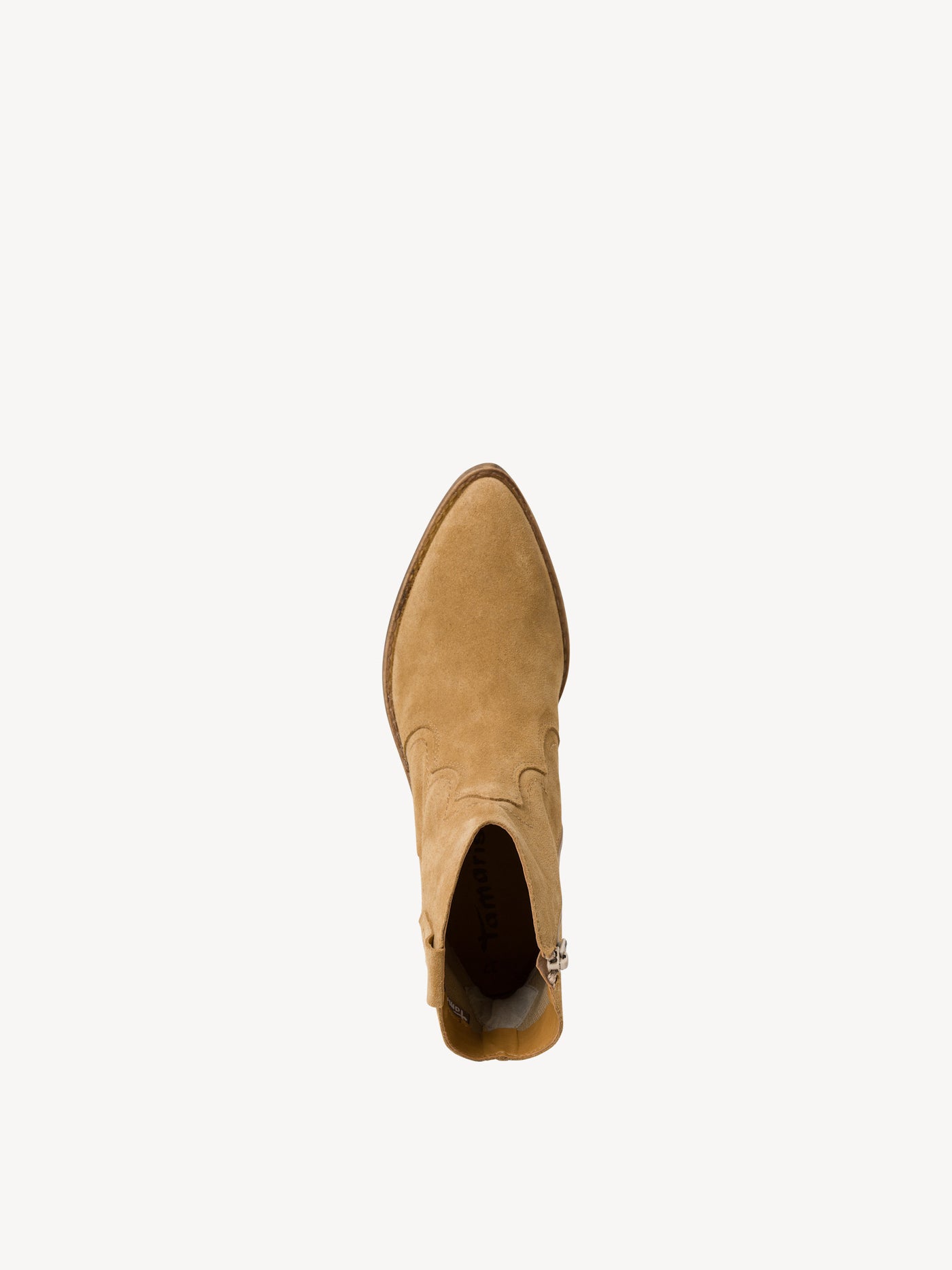 Camel Suede Western Boots