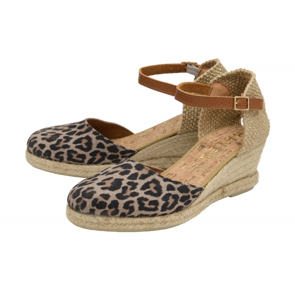 Ravel Leopard Vista Wedges â DC Boutique