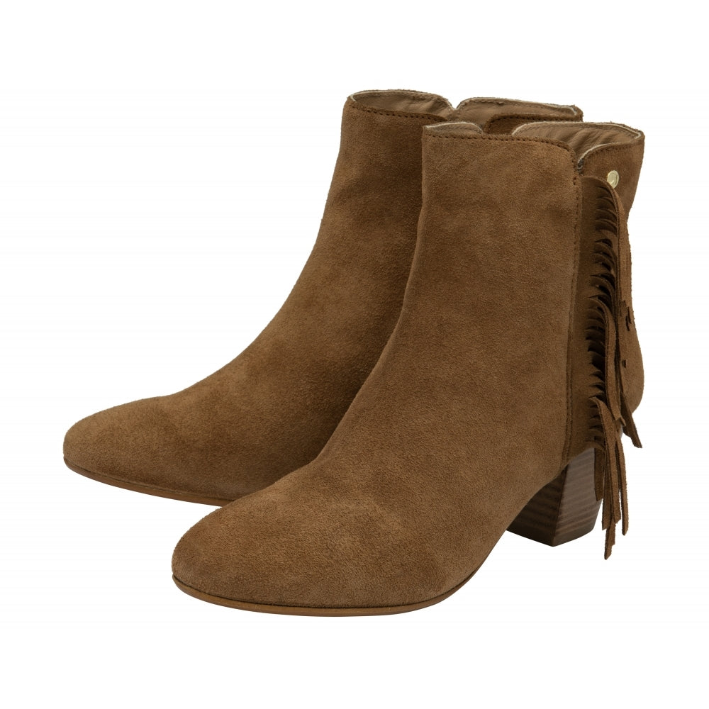 Tan best sale boots suede