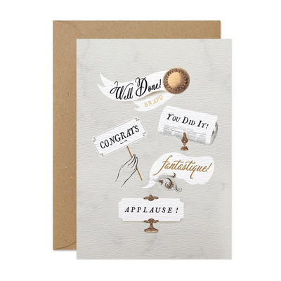 Well Done Signs Card