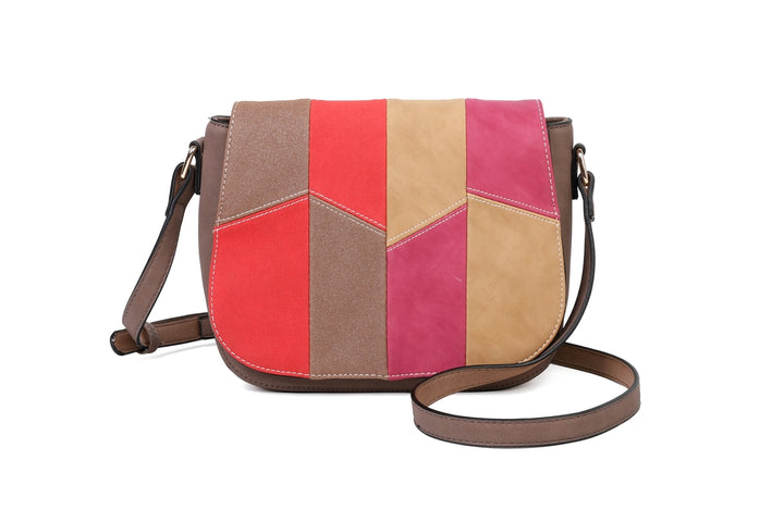 Patchwork Multi Coloured Handbag