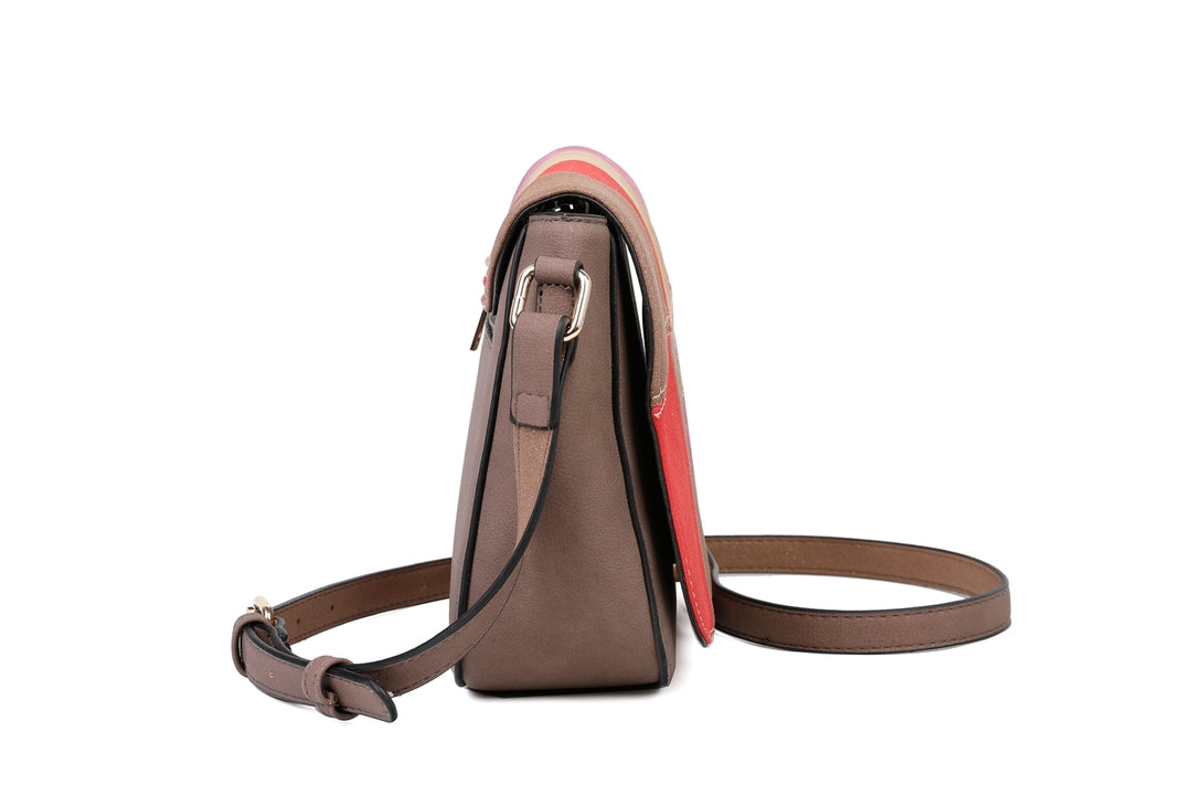 Patchwork Multi Coloured Handbag