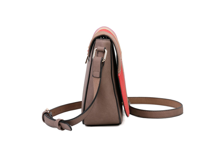 Patchwork Multi Coloured Handbag