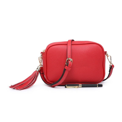 Red Elsie Cross-Body Bag