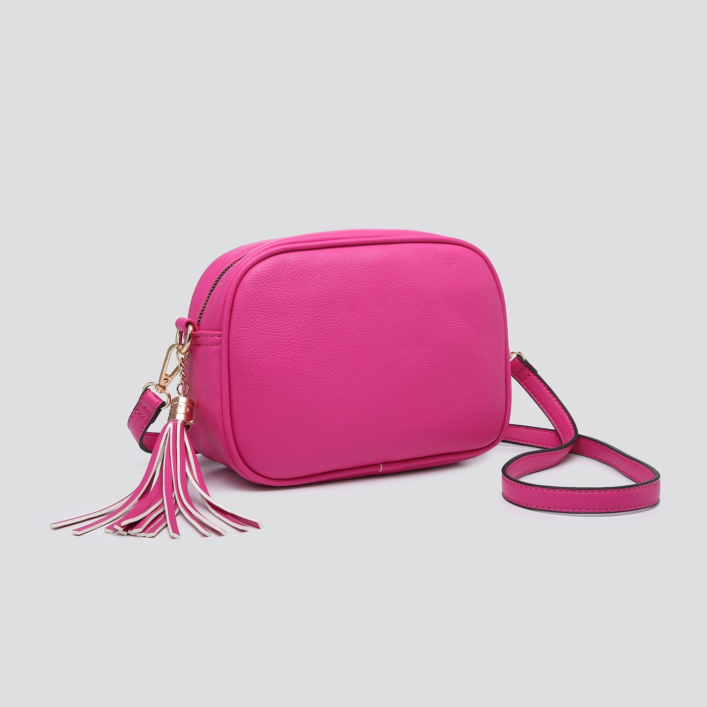 Fuchsia Pink Elsie Cross-Body Bag