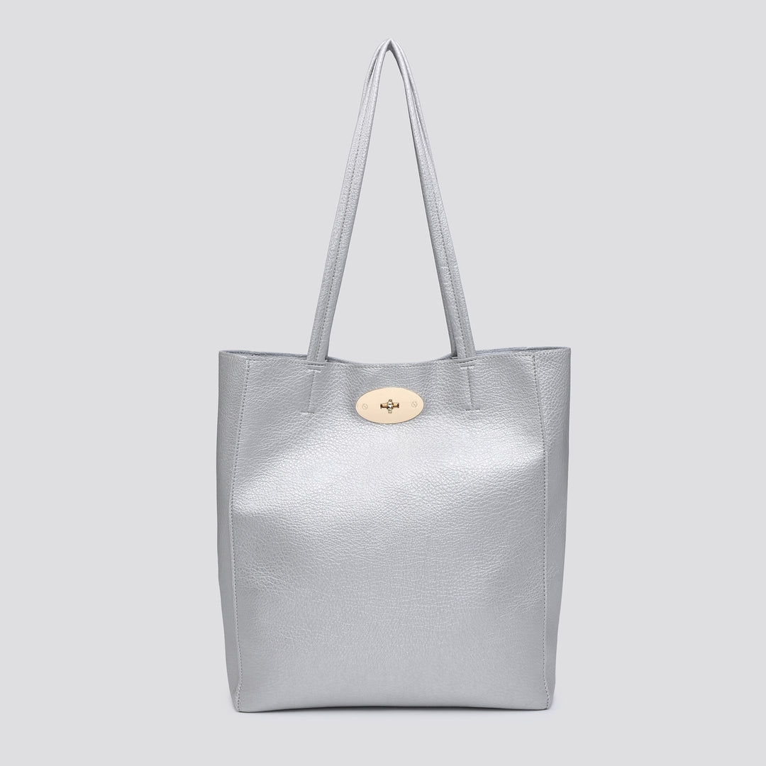 Melody Faux Leather Tote Bag