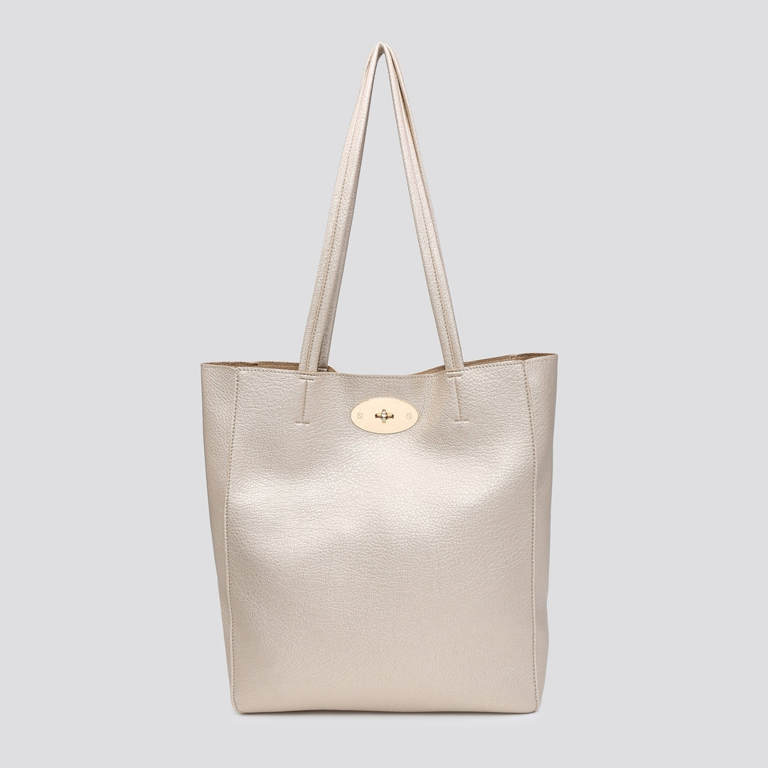 Melody Faux Leather Tote Bag