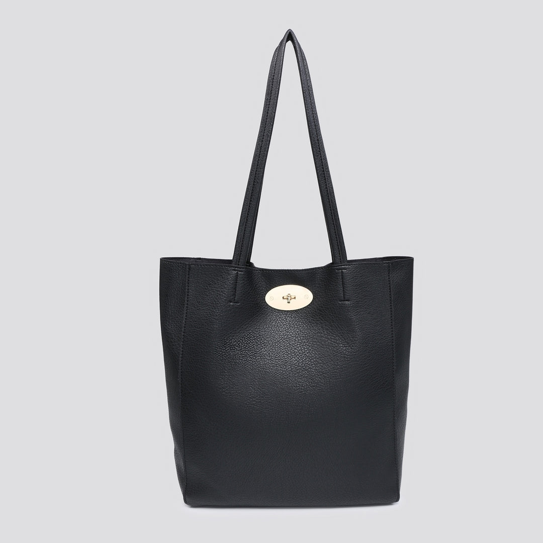 Melody Faux Leather Tote Bag