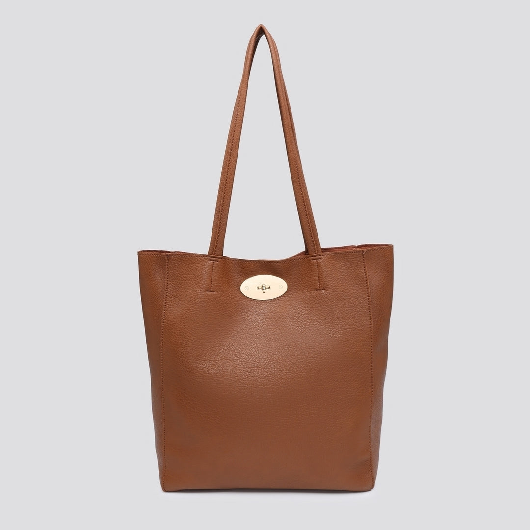 Melody Faux Leather Tote Bag