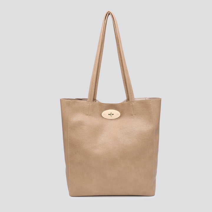 Melody Faux Leather Tote Bag