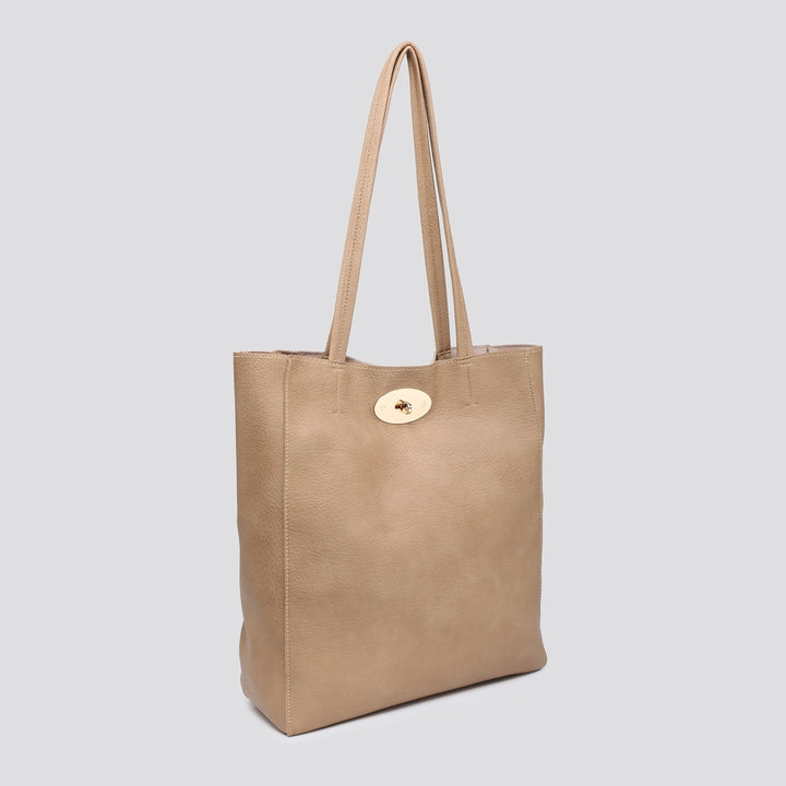 Melody Faux Leather Tote Bag