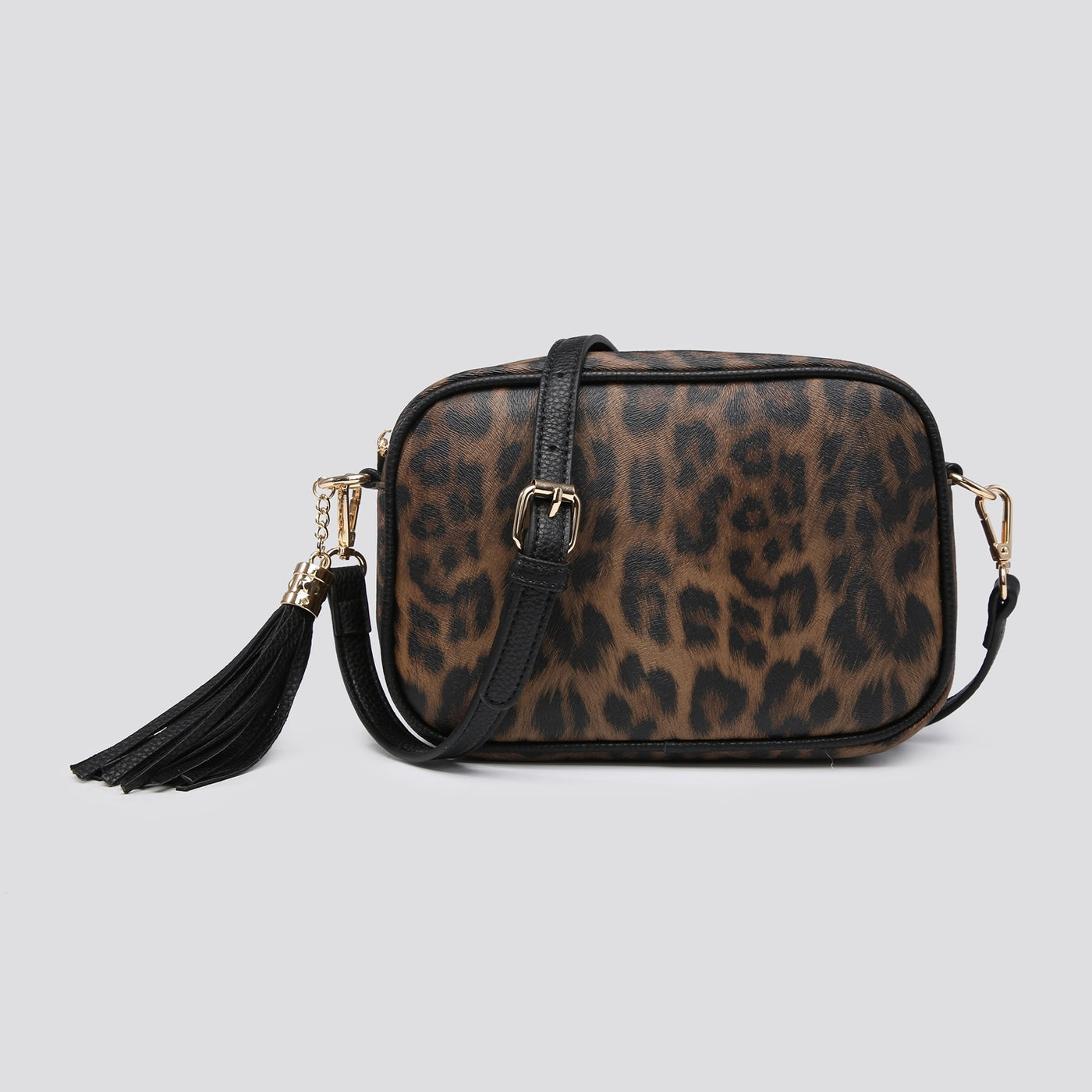 Leopard Print Elsie Cross-Body Bag