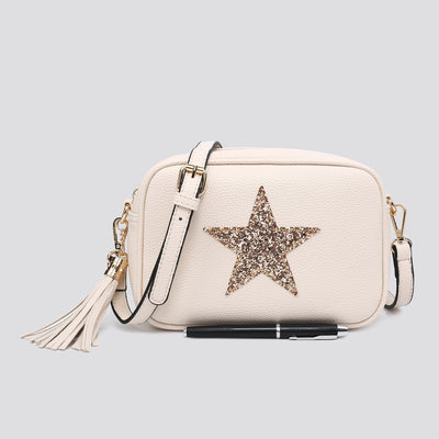 Cream Star Elsie Cross-Body Bag