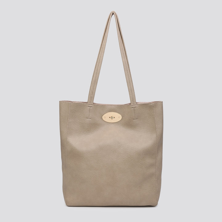 Melody Faux Leather Tote Bag