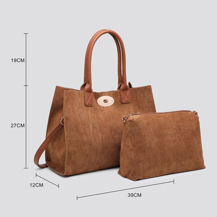 Black & Tan Eleanor Bag Set