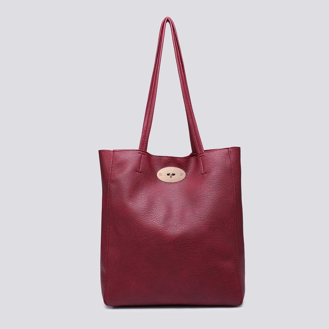 Melody Faux Leather Tote Bag