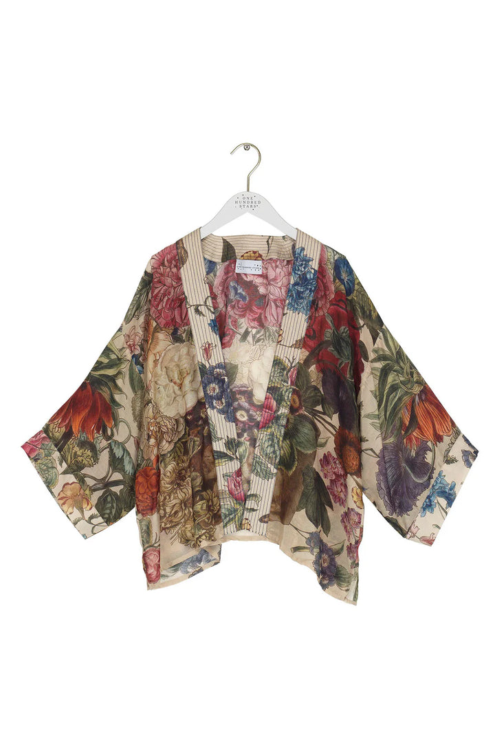 Stone Primula Kimono