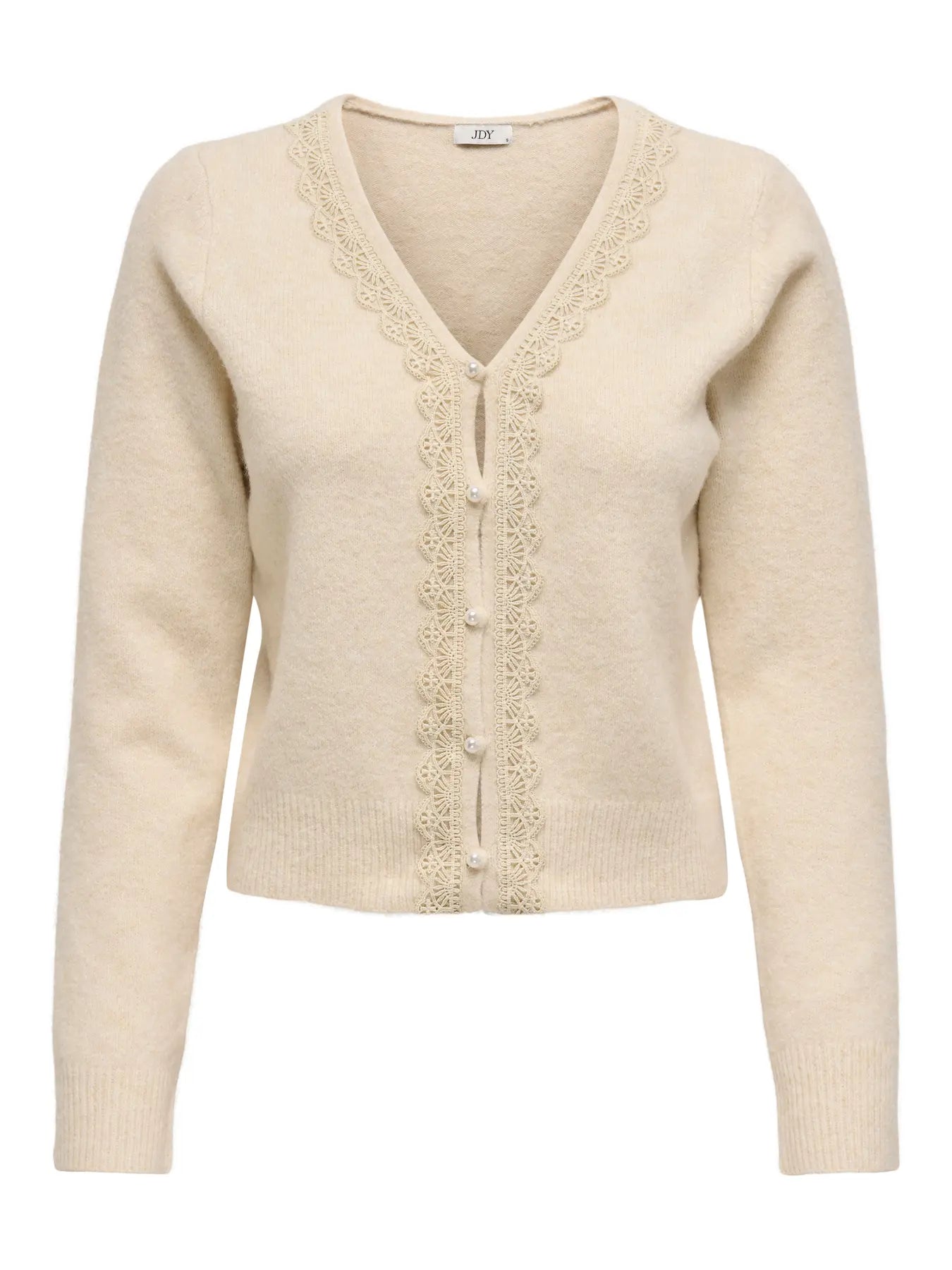 JDY Birch Pearl Button Cardy
