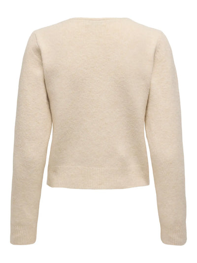 JDY Birch Pearl Button Cardy