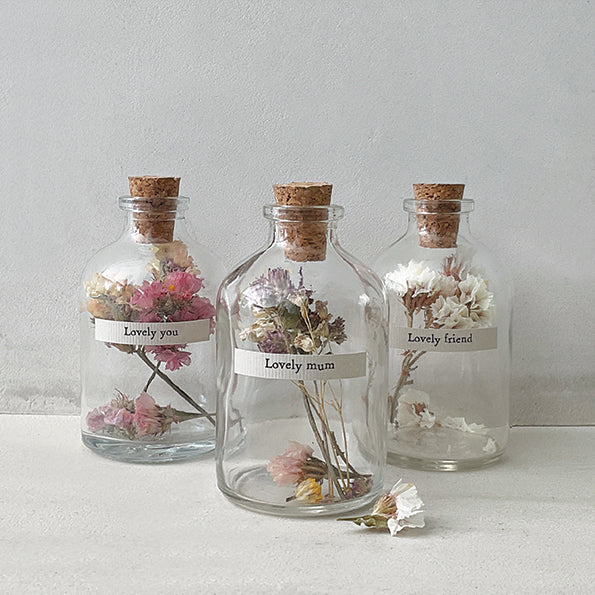 'Lovely Mum' Dried Flowers