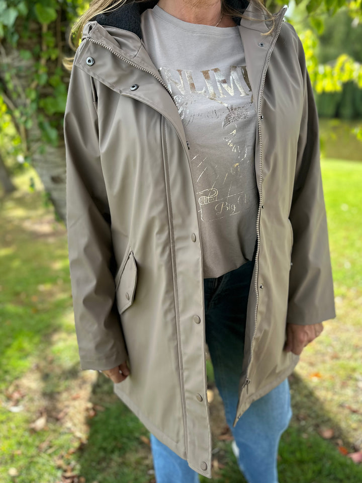 ONLY Walnut Sally Raincoat