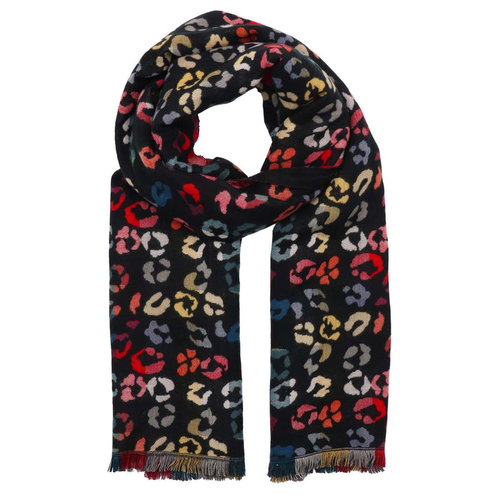 Zelly Animal Multi Print Scarf