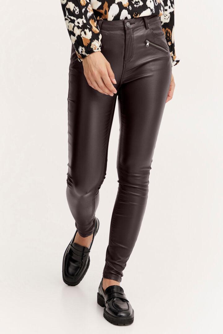 Byoung Brown Lola Faux Leathers