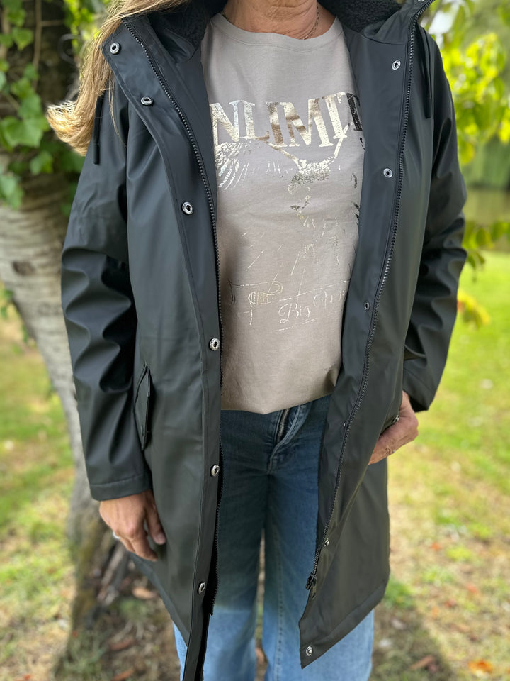 ONLY Black Sally Raincoat