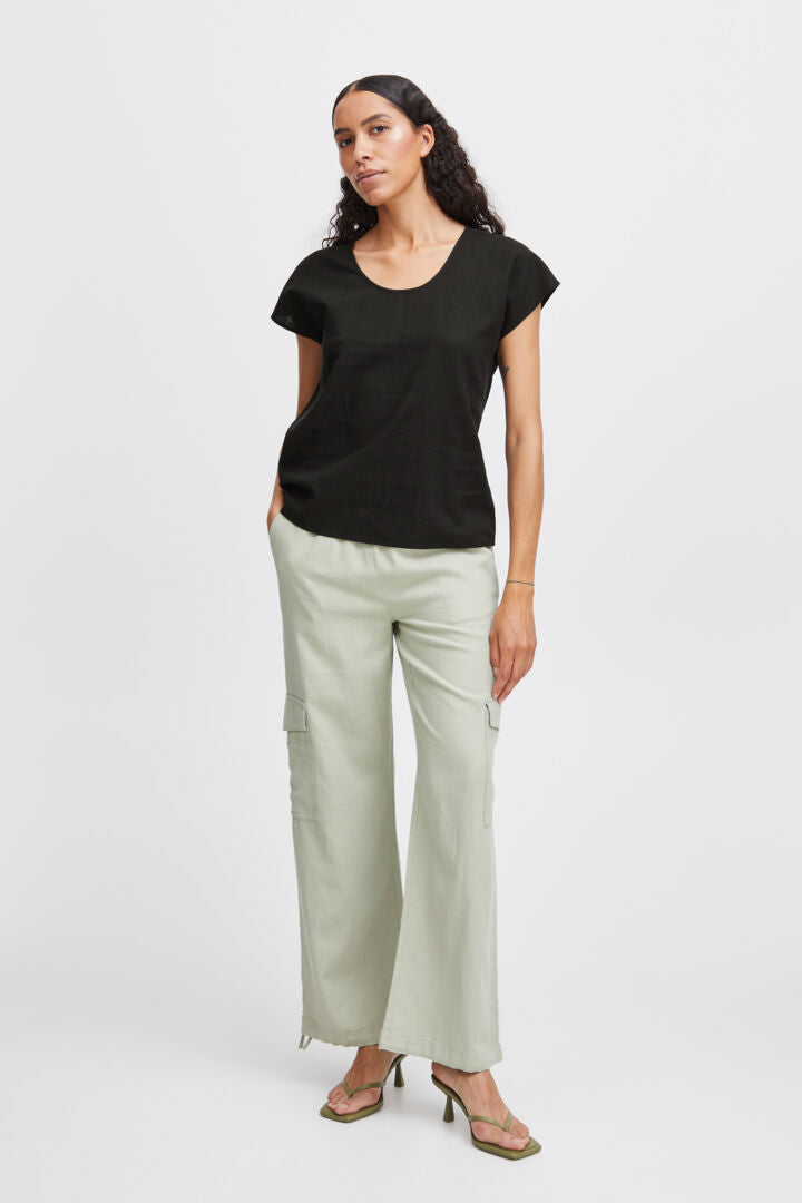 Byoung Black Falakka Top