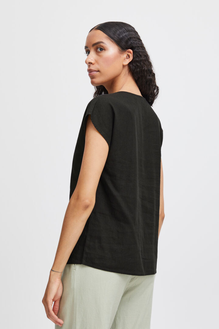 Byoung Black Falakka Top