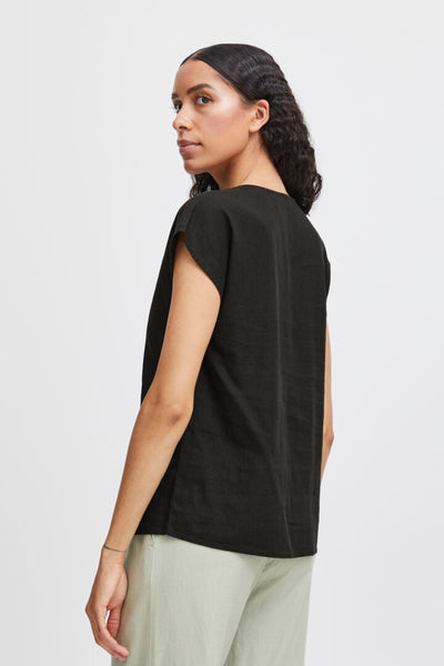 Byoung Black Falakka Top