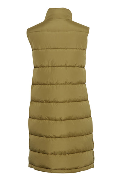 Fransa Olive Green Mabelle Gilet