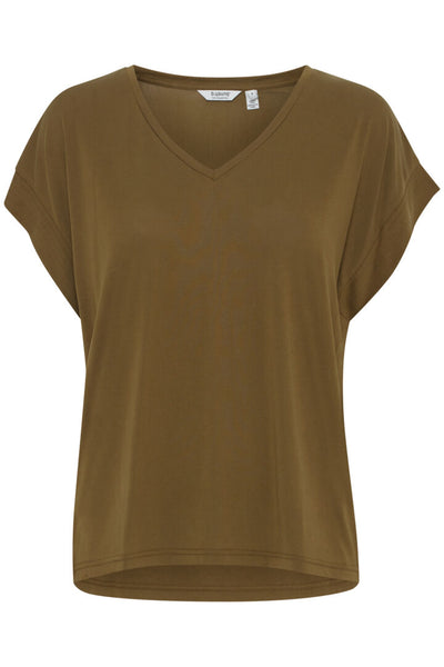 Byoung Khaki Olive Top