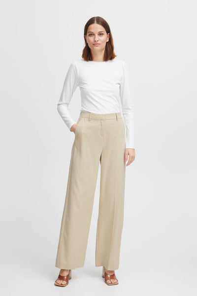 Byoung Sand Wide Leg Danta Trousers
