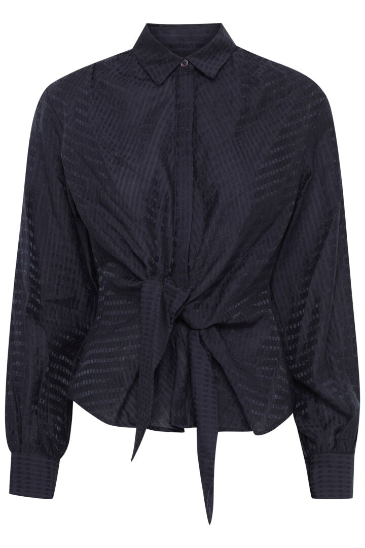 Fransa Navy Ashley Blouse