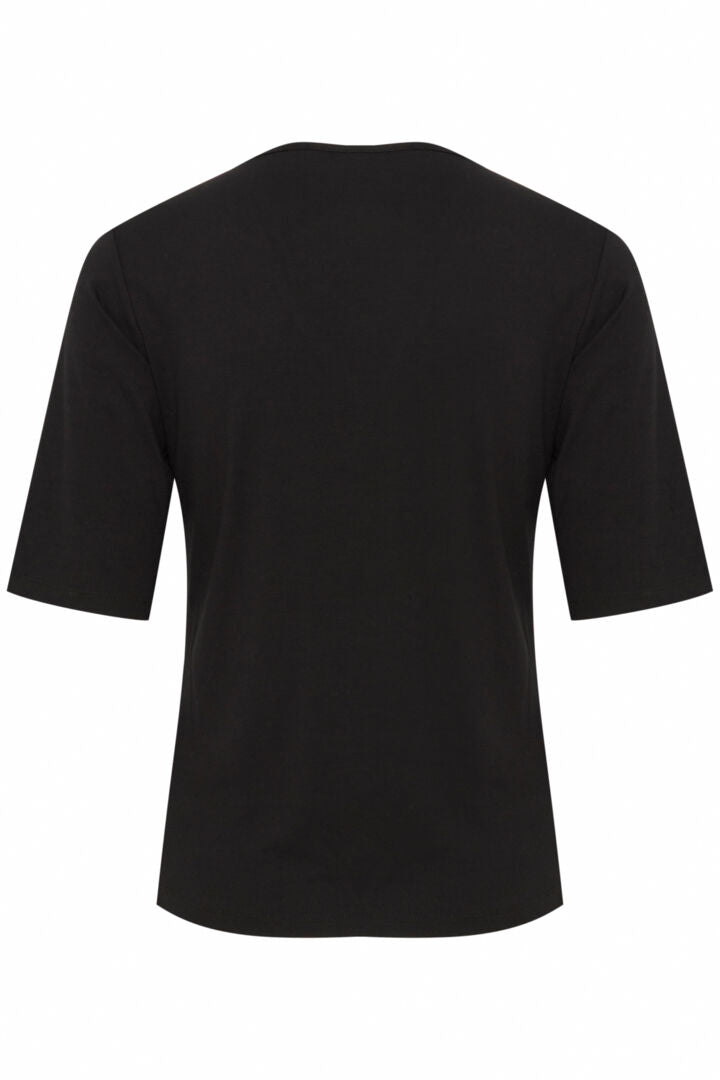 Fransa Black Ayo Top