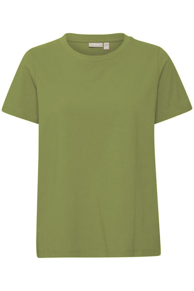 Fransa Loden Green Basic T-Shirt