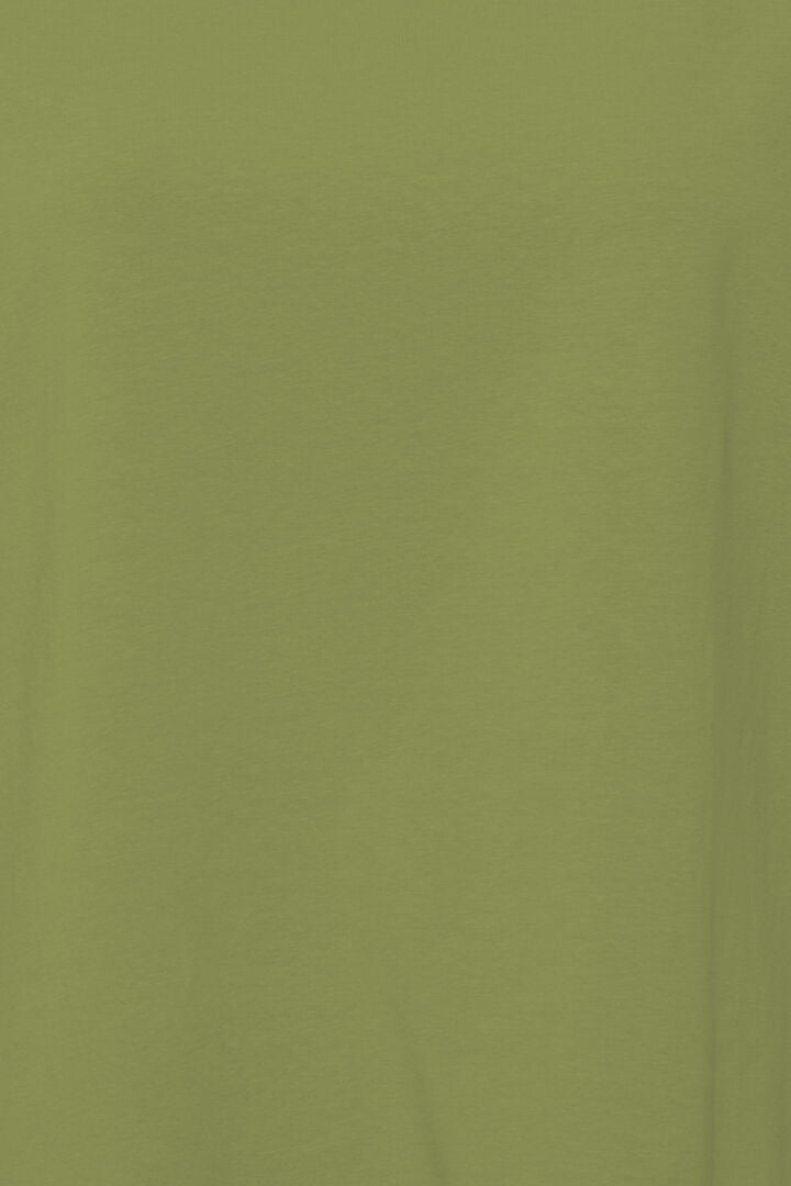 Fransa Loden Green Basic T-Shirt