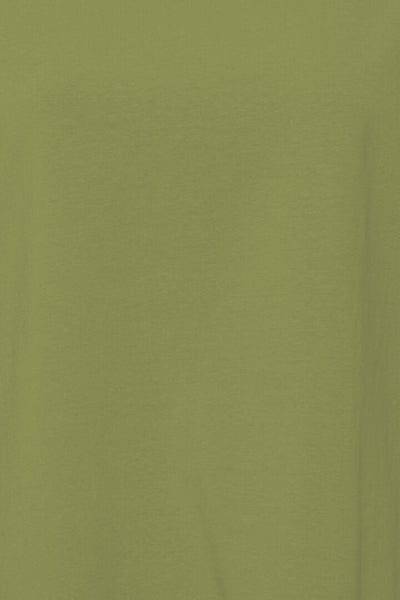 Fransa Loden Green Basic T-Shirt