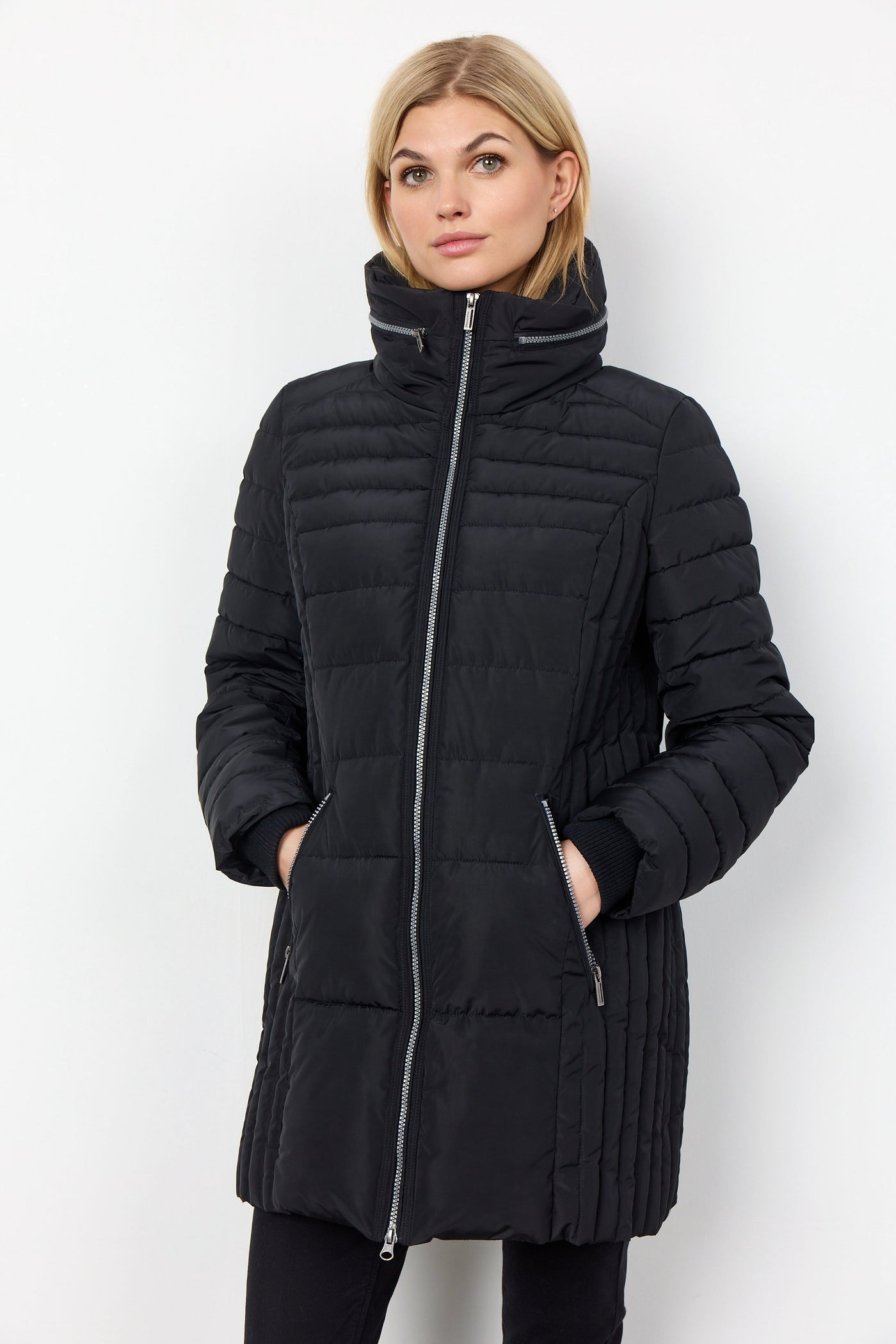 SC Black Nina Coat