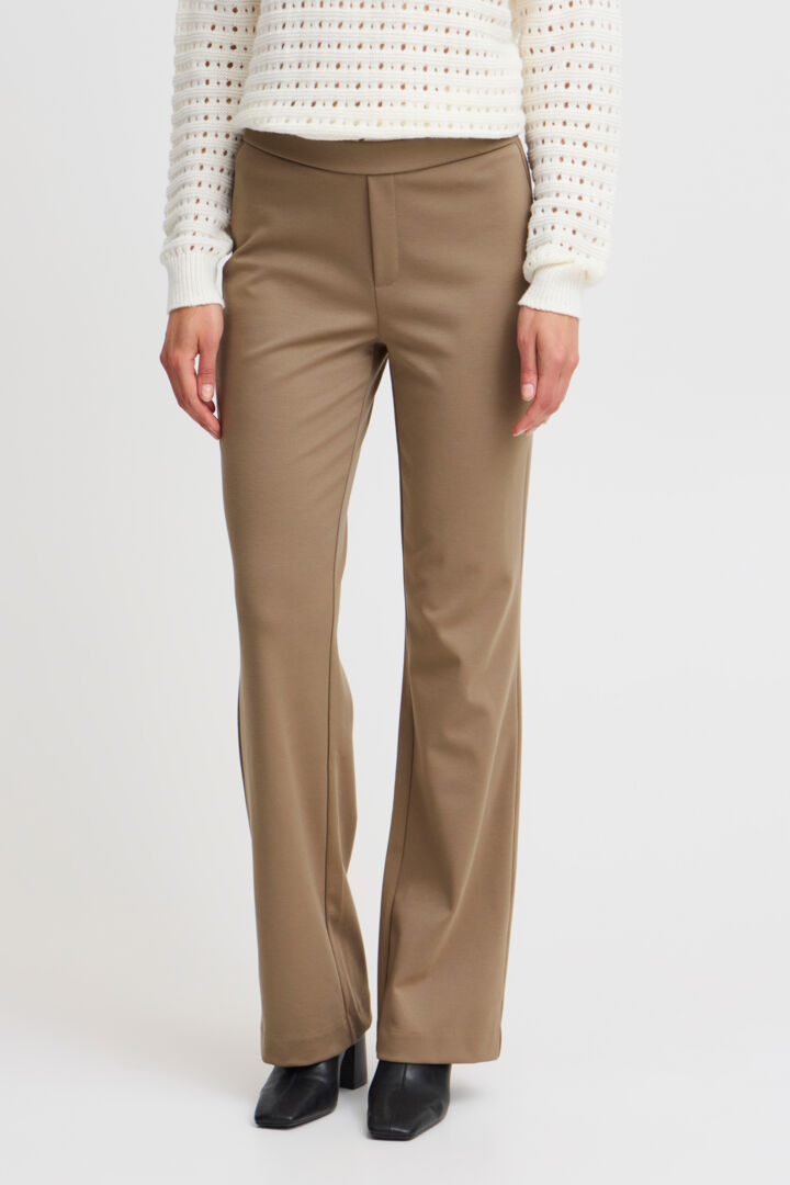 Fransa Walnut Blazer Trousers