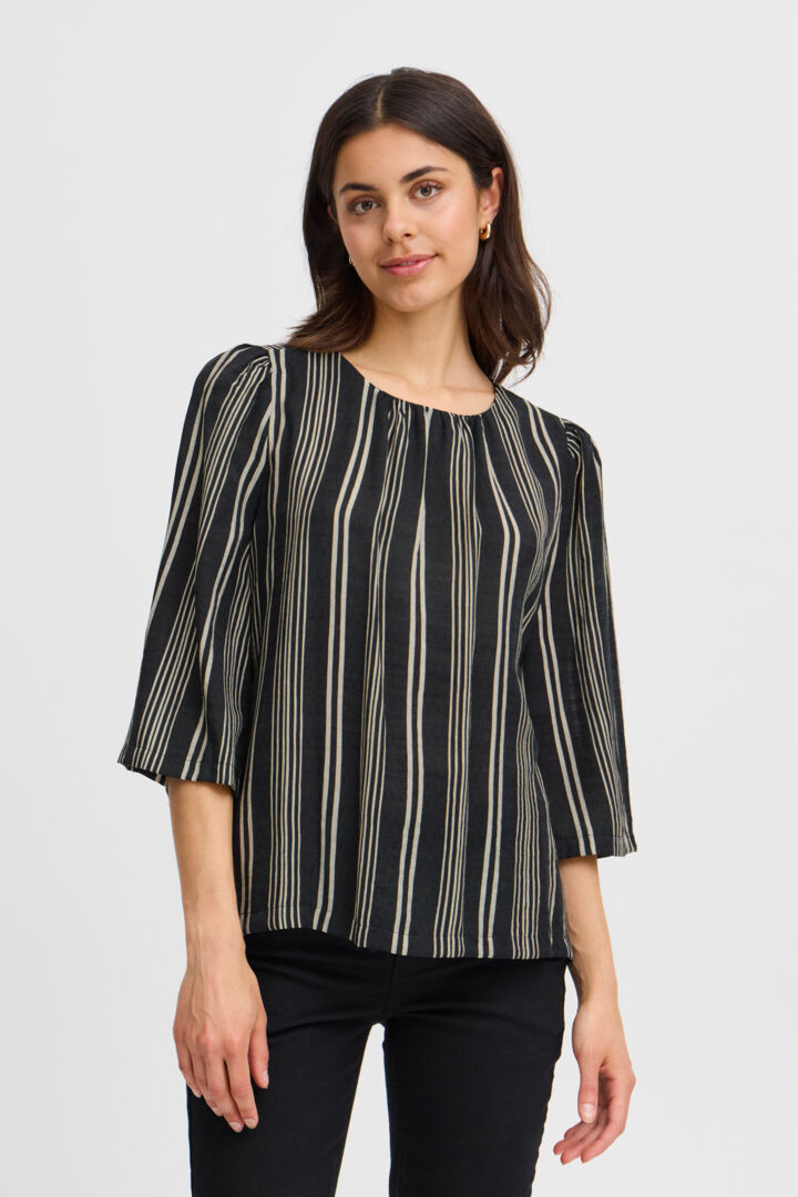 Fransa Stripe Ariana Top