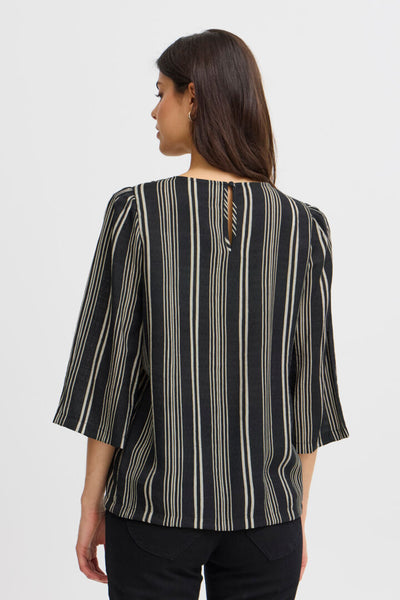 Fransa Stripe Ariana Top