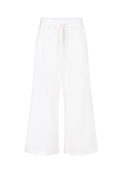 SC White Ina Crop Trousers