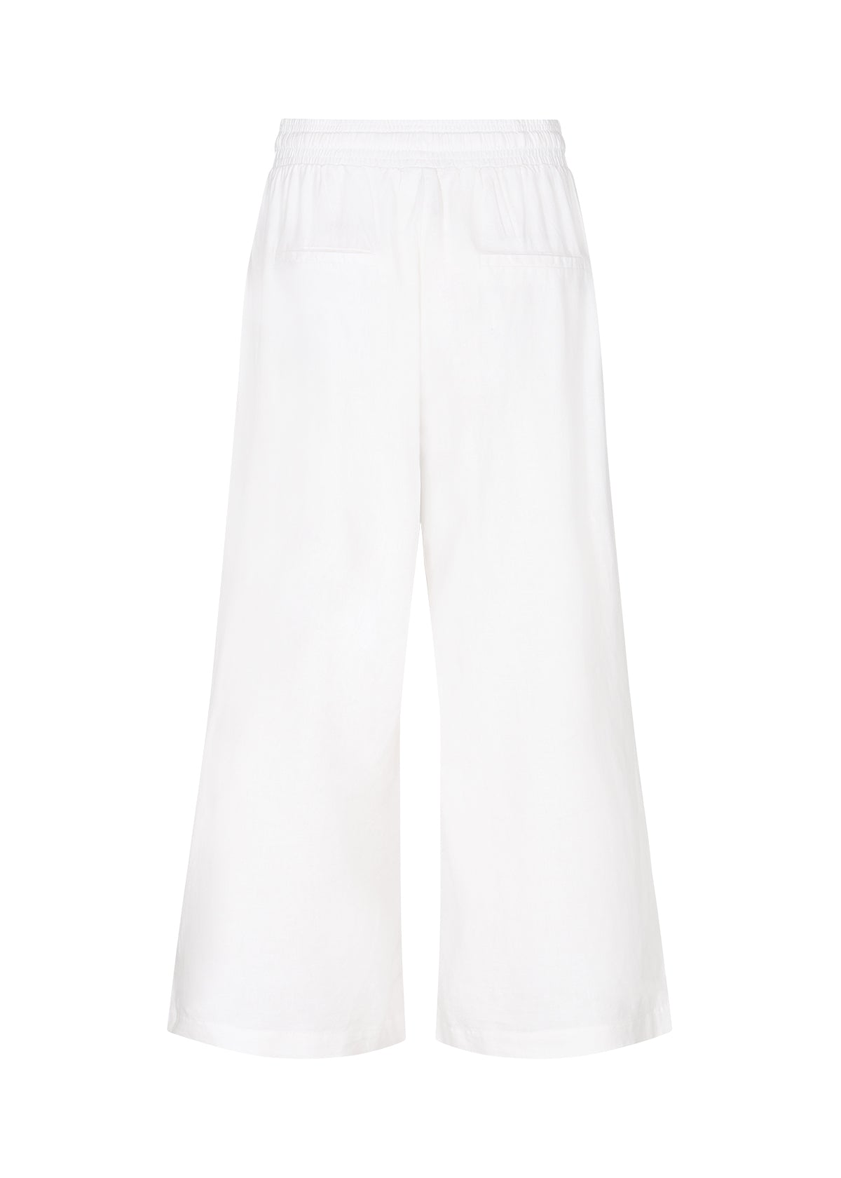 SC White Ina Crop Trousers