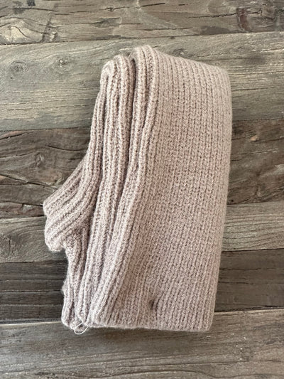 Taupe Hat & Hand Warmer Set