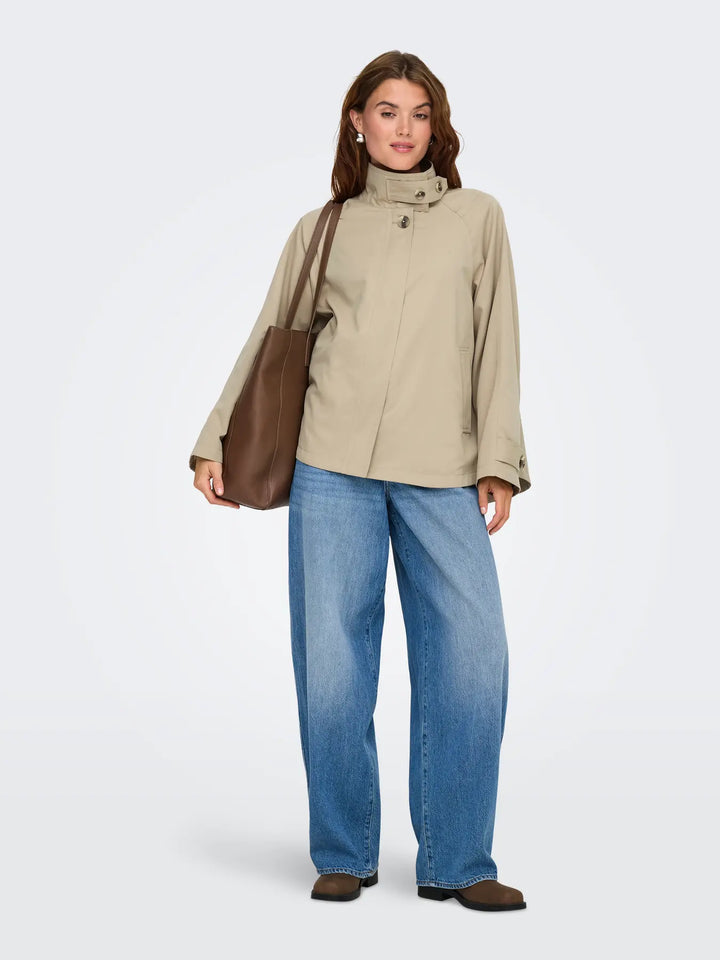 ONLY Camel Cape Jacket