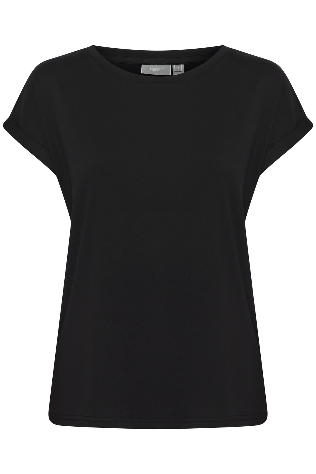 Fransa Black Seen T-Shirt